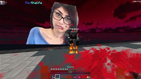 mia khalifa minecraft|Mia .